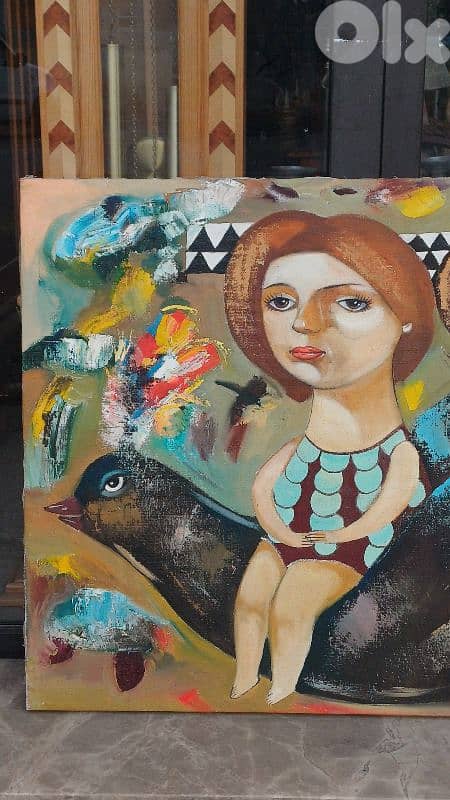 لوحة رسم زيتي روسيّة 5