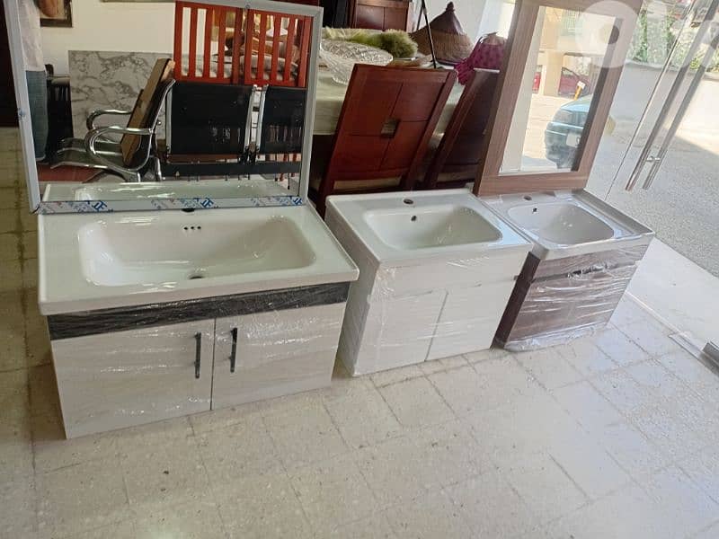 مغاسل اونكستري جداد مع مراية 1