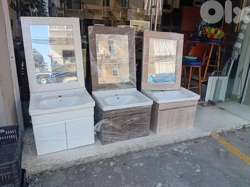 مغاسل اونكستري جداد مع مراية 3