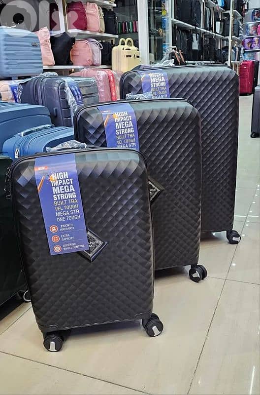 50% off polycarbonate unbreakable travel bag suitcase luggage 0