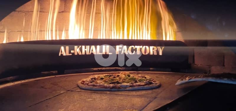 فرن بيتزا حطب و غاز ، gas and wood pizza oven 14