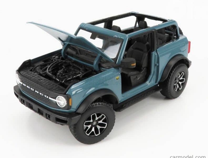 Ford Bronco Badlands 2021 diecast car model 1;18. 5