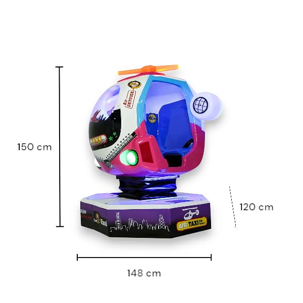 AIR TAXI - Coin operated Kiddie Ride 2