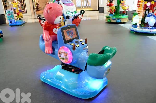 LITTLE BEAR SEE-SAW - Coin Operated Kiddie Ride 5