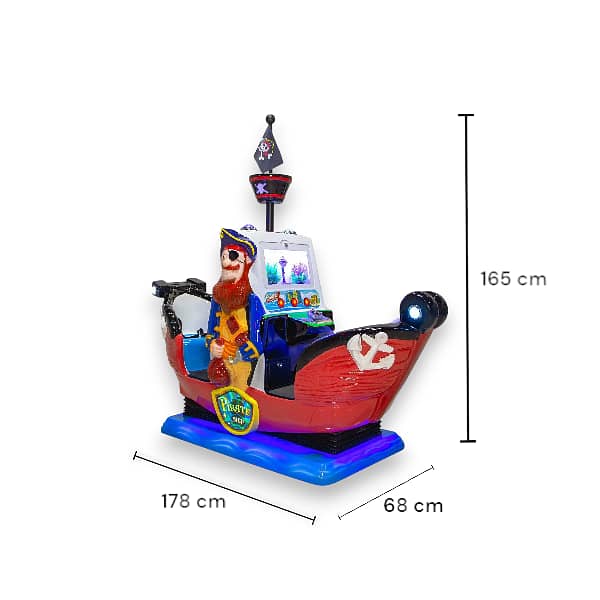 PIRATE SHIP - Coin Operated Kiddie Ride 3