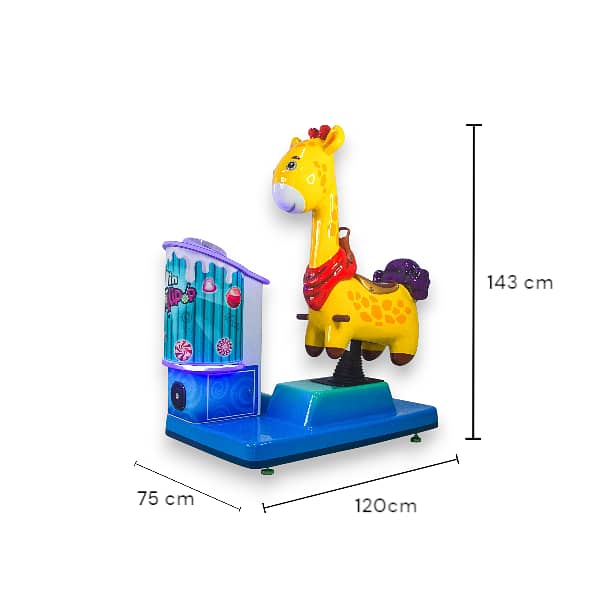 SWEET GIRAFFE - Coin Operated Kiddie Ride 2