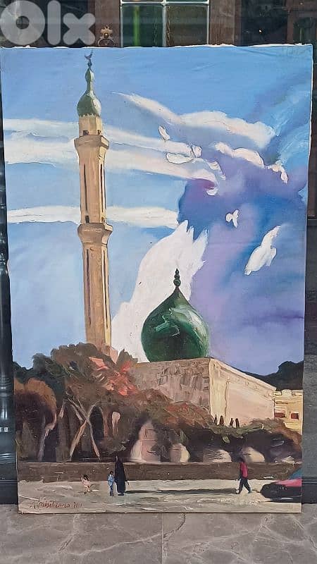 لوحة رسم زيتي روسيّة 1