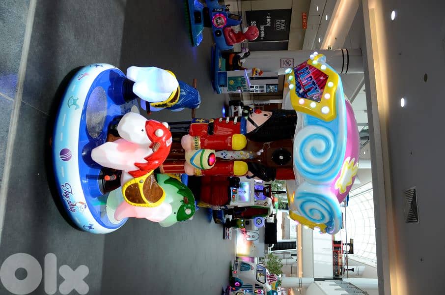 TOY PARTY CAROUSEL -  Coin Operated Kiddie Ride 3