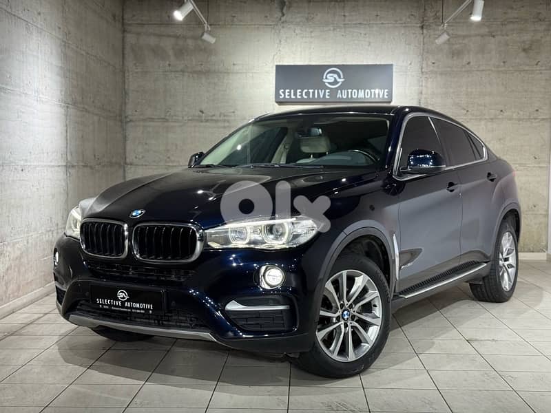 BMW X6 2016 1 owner 115000 km Company  source 0