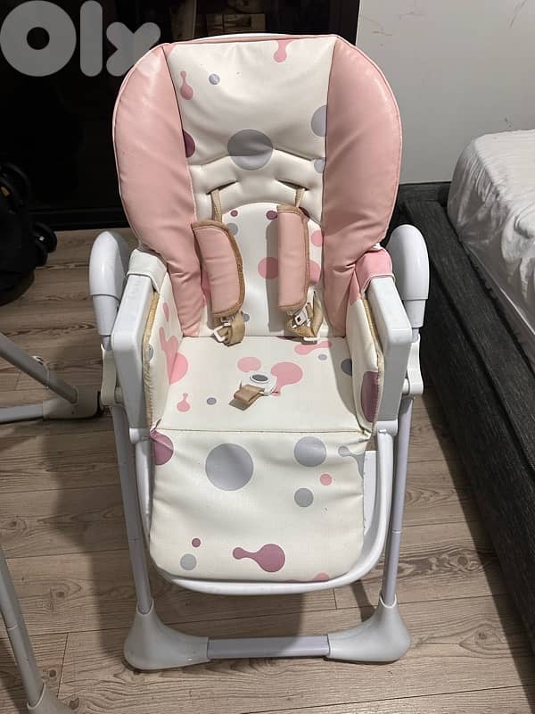 kinderkraft high chair for girl 2