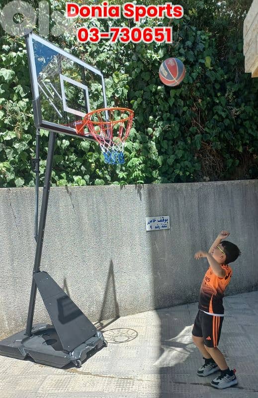 Now 280$ before 380$ movable basketball hoop 0