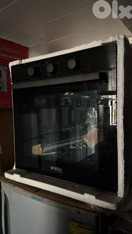 Top Gas Oven General Gold 70cm توب+فرن أنكستري جنرال غولد 2