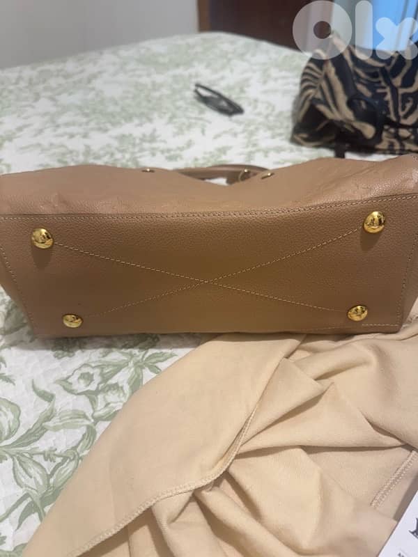 LV beige bag 2