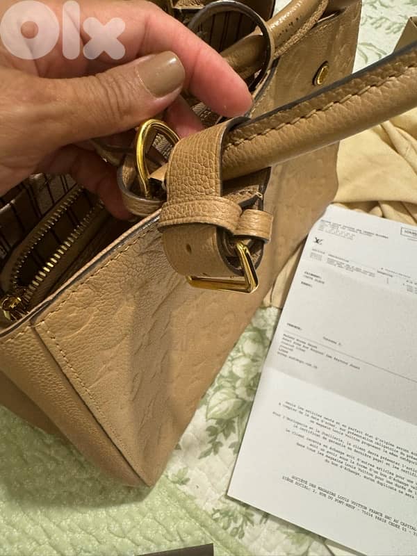 LV beige bag 4