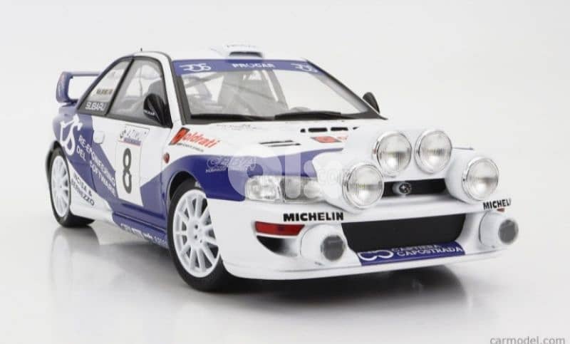 Subaru Impreza S5 WRC diecast car model 1;18 3