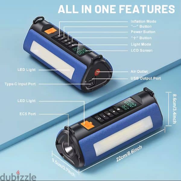 Jump Starter / Air Pump 5