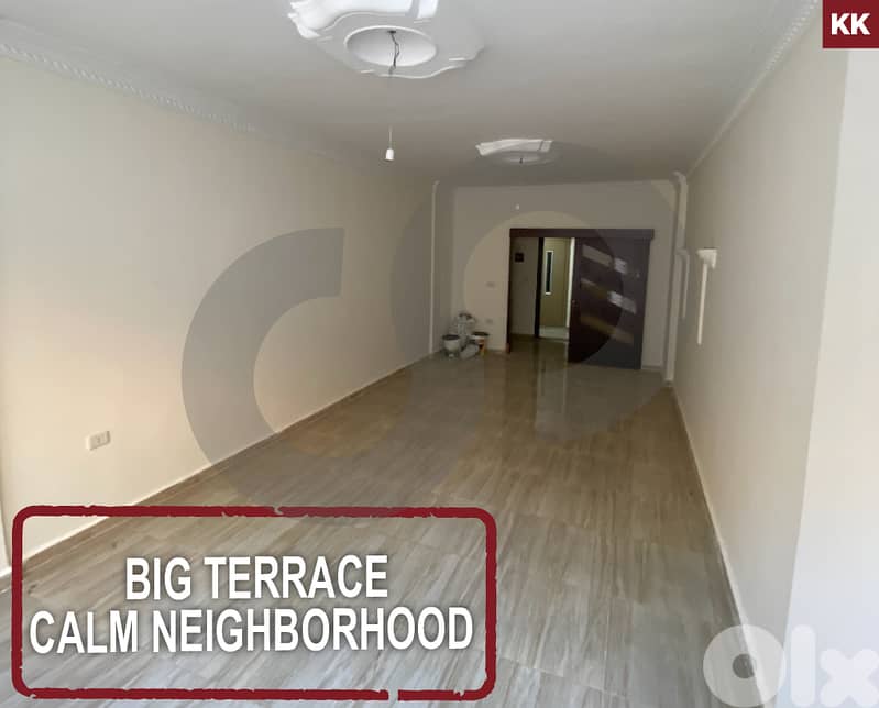 Charming Apartment -Terrace- Calm Neighborhood- bchamoun REF#KK123245 0