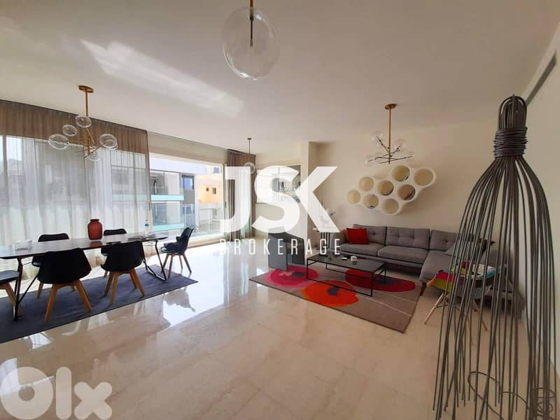 L18440-High-End Furnished 3-Bedroom Apartment For Rent in Hamra, Ras B 0