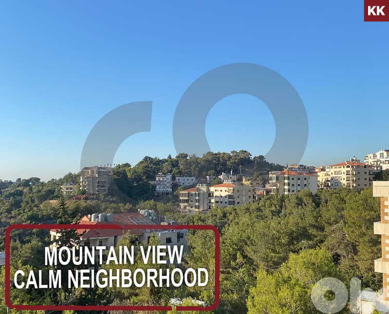 Bright Apartment -Mountain View - Calm Bchamoun - REF#KK123237 0