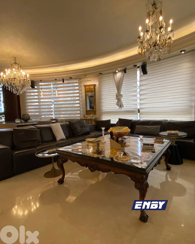 Apartment for rent in Ramle El Bayda | High floor | Luxury interoir 0