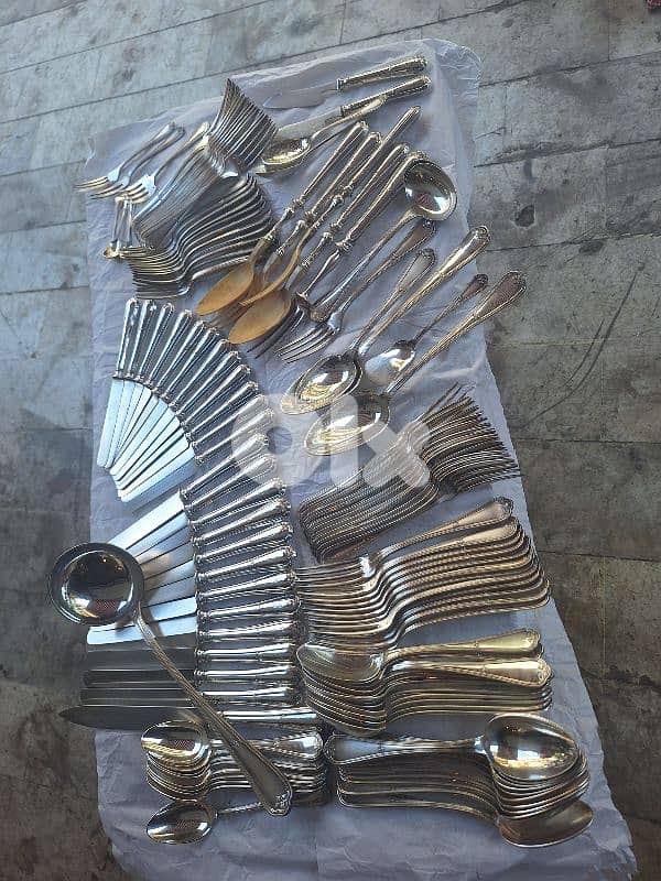 christofle cutlery set of 160 psc unique pieces 0