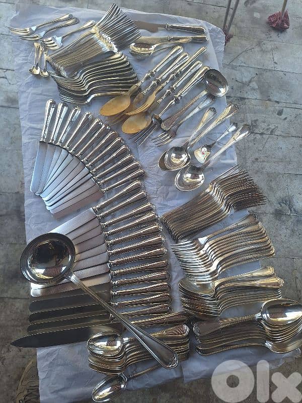 christofle cutlery set of 160 psc unique pieces 1