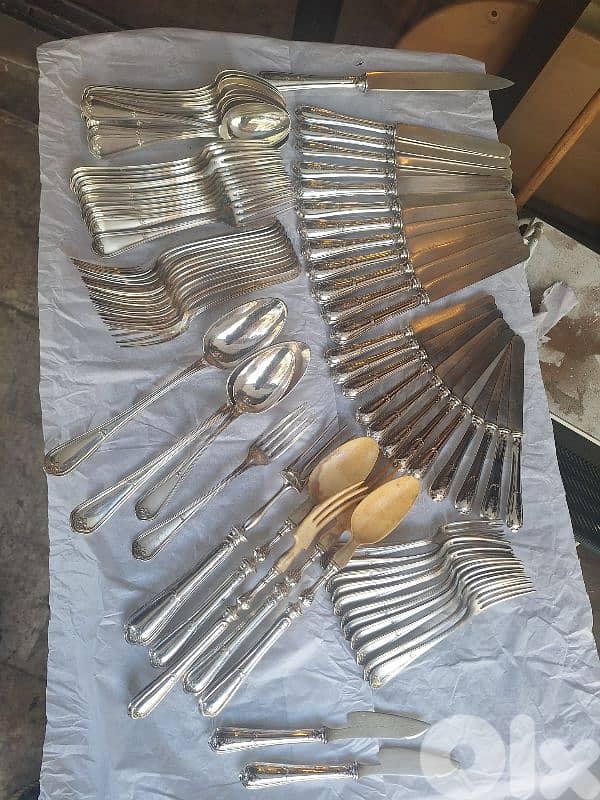 christofle cutlery set of 160 psc unique pieces 3