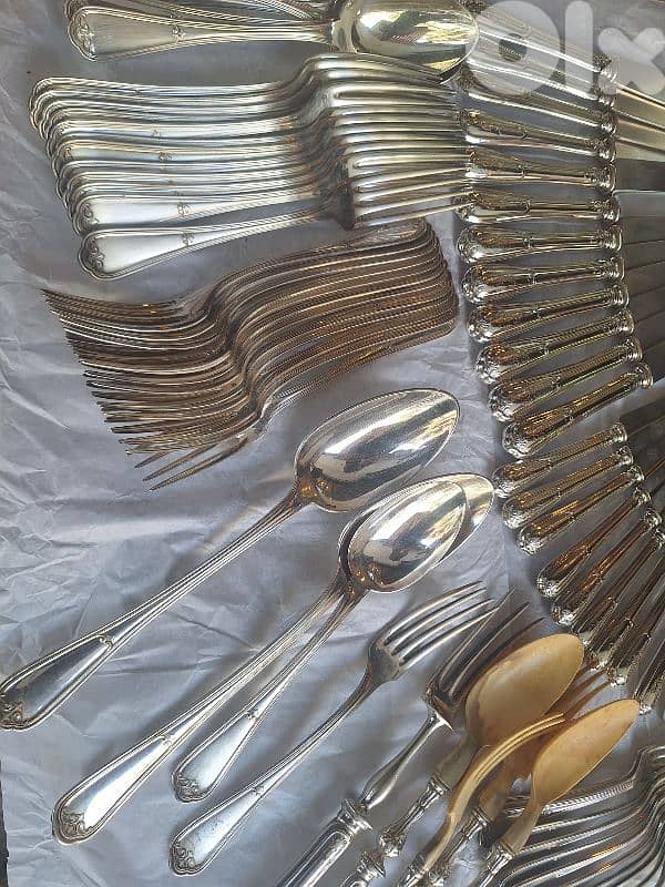 christofle cutlery set of 160 psc unique pieces 4