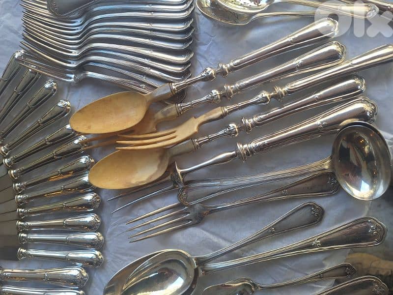 christofle cutlery set of 160 psc unique pieces 7
