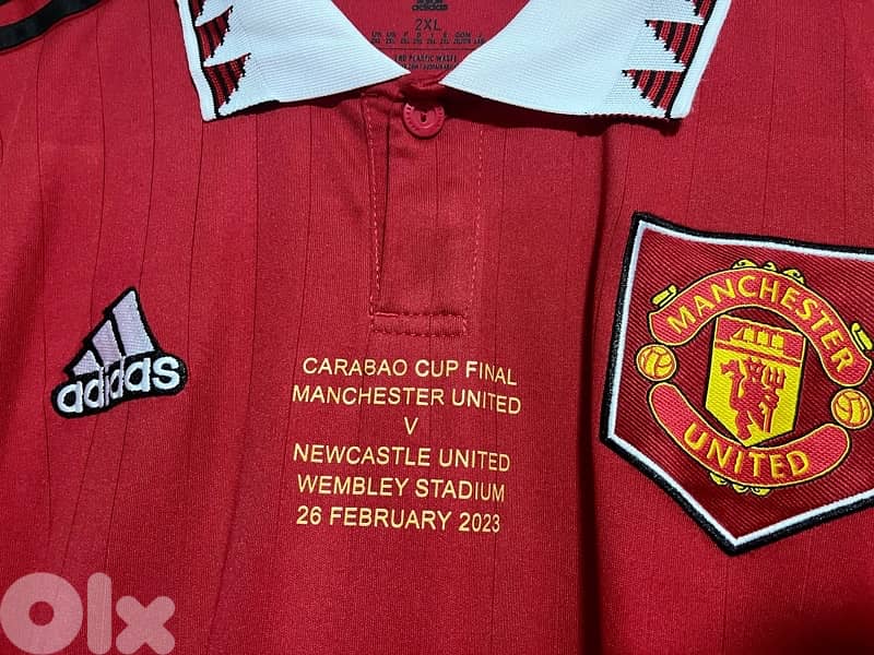 manchester united carabao final v Newcastle wembley 23 ronaldo 7 shirt 0