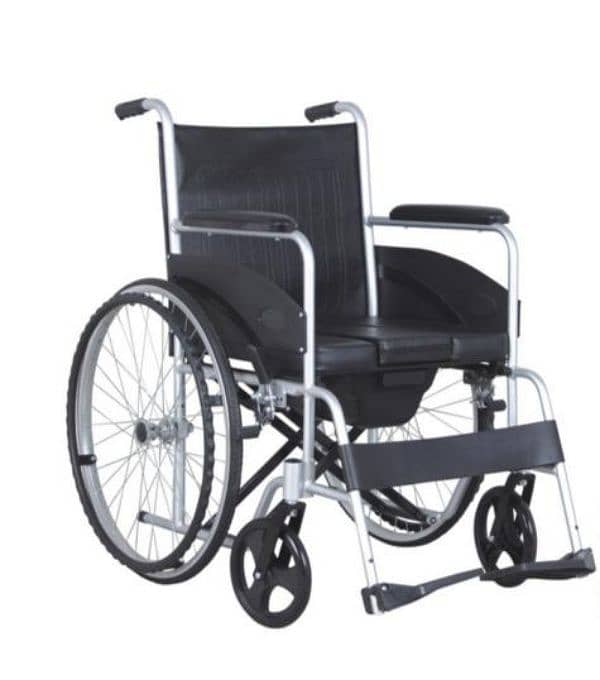 Medical Wheelchair with commode 0