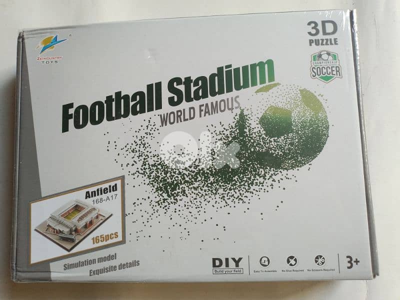 3D puzzle Football stadium 1