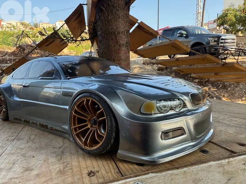 Sakura d5 Rwd Drift rc car BMW E46 3