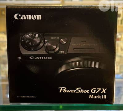 Canon camera powershot G7X Mark III