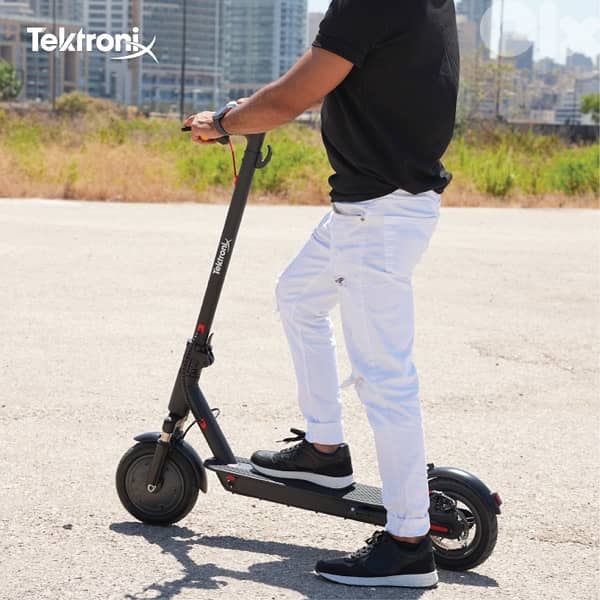 Electric Scooter 35KM/h Top Speed + Front Suspension & Two Side Lights 1