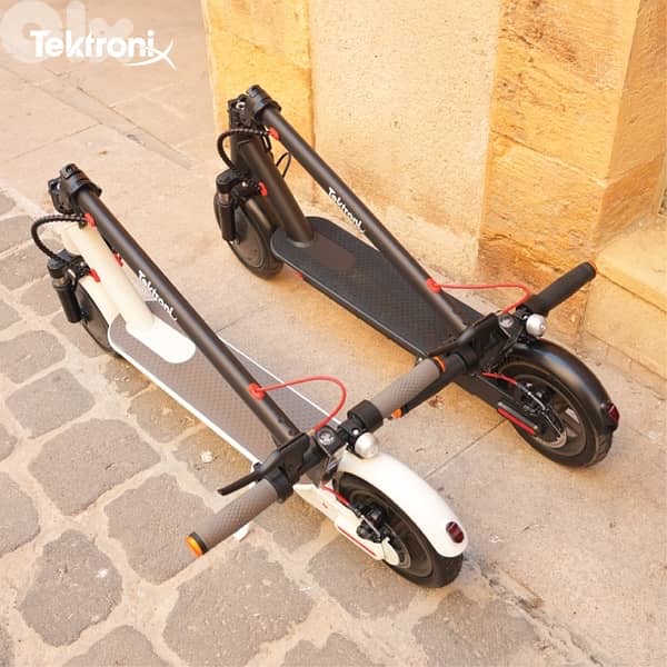 Electric Scooter 350W Motor with Front Suspension & Two Side Lights 3