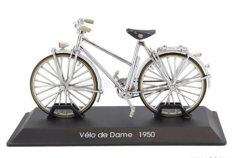 Velo de Dame 1950 diecast bicycle model 1/15 1