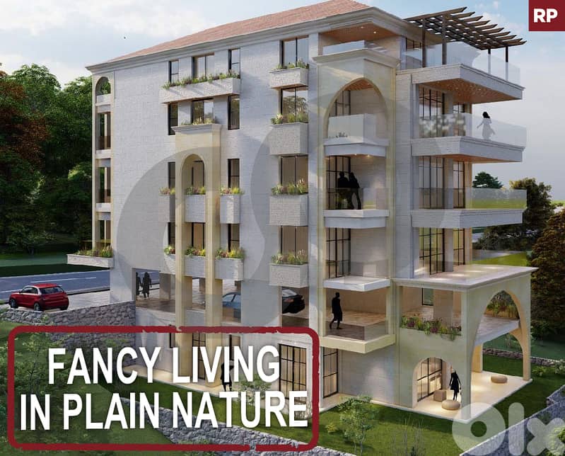 3 master bedrooms-large apartment - terrace - broummana REF#RP123305 0