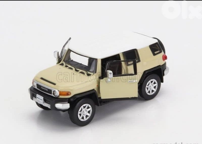 Toyota FJ Cruiser diecast car model 1;64 3