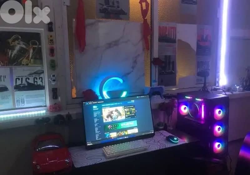 Gaming pc full setup for sale or trade 0