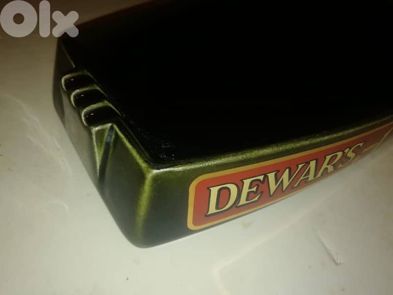 Dewars 12 Ancestors collectible ashtray 2