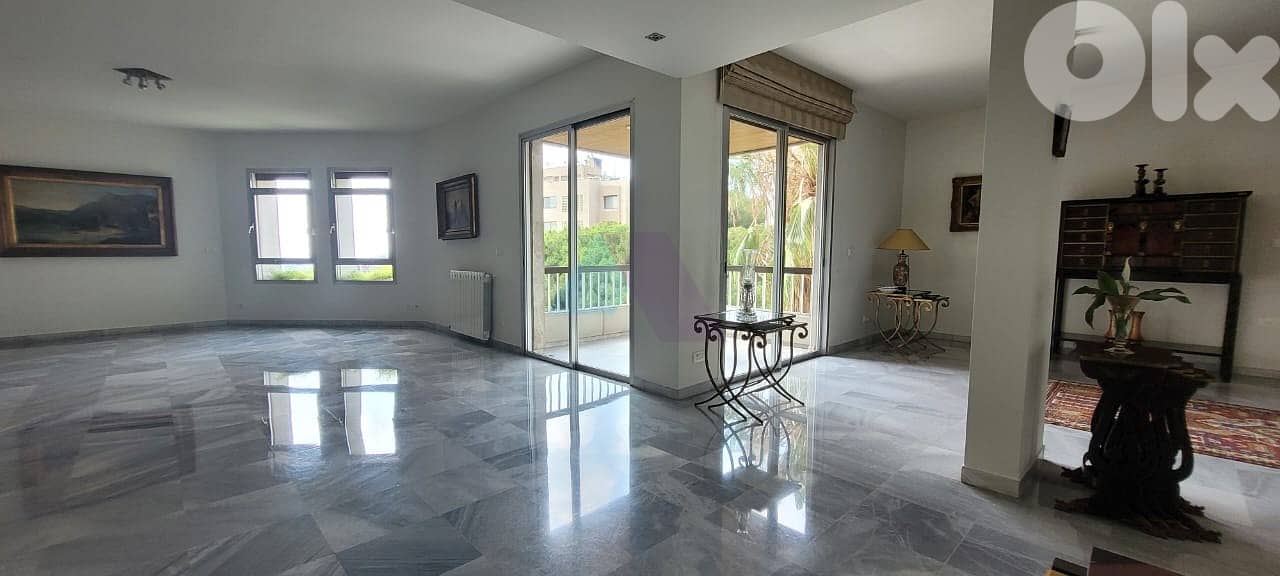 400m2 apartment+sea view 4 rent in Naccache - شقة للإيجار في النقاش 0