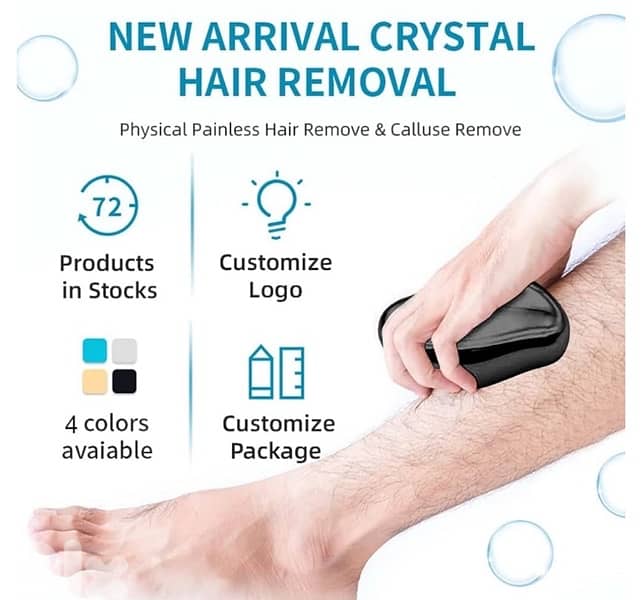 Crystal Hair Removal Epilators Tool Soft Smooth Silky Skin 3