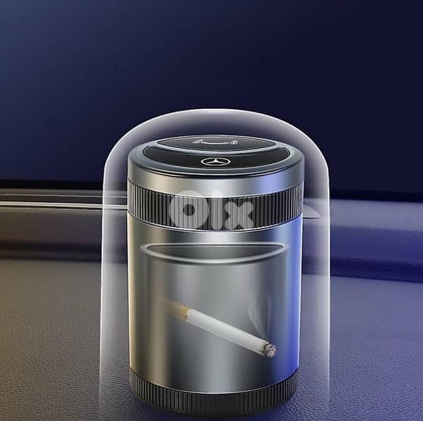 High Quality Portable Smart Sensing Car Ashtray 1