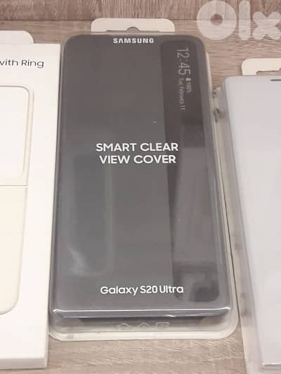 Smart clear view cover s20 ultra 10$