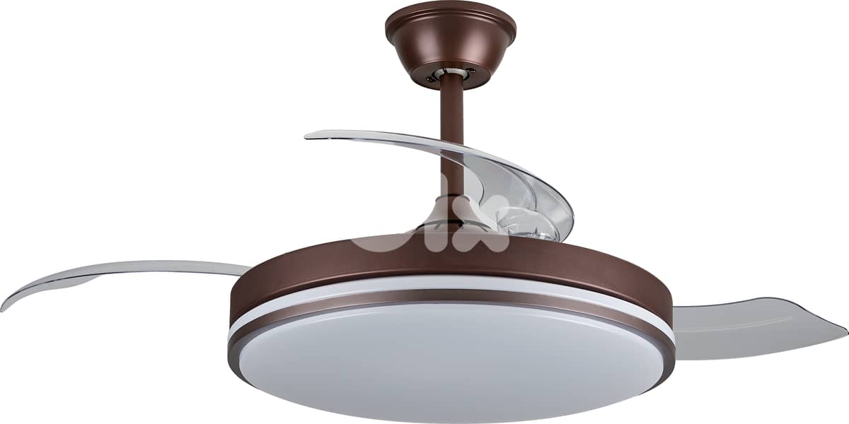 Narinco Micro SARL 30W Retractable DC Ceiling fan light 2
