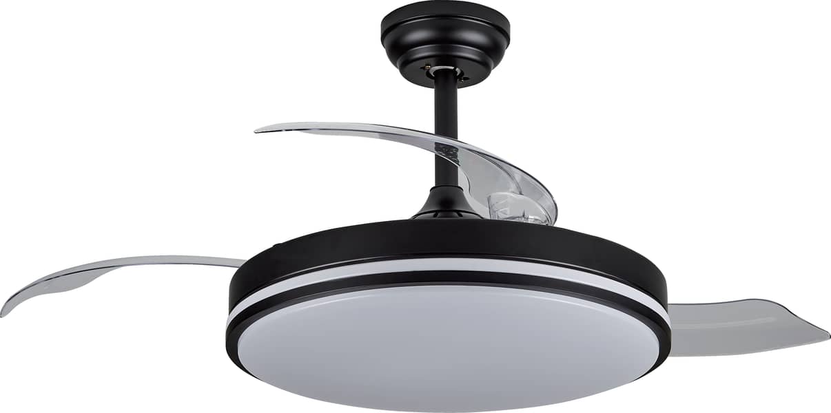 Narinco Micro SARL 30W Retractable DC Ceiling fan light 3
