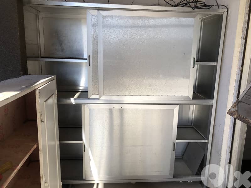 Balcony Aluminum Cabinet 1
