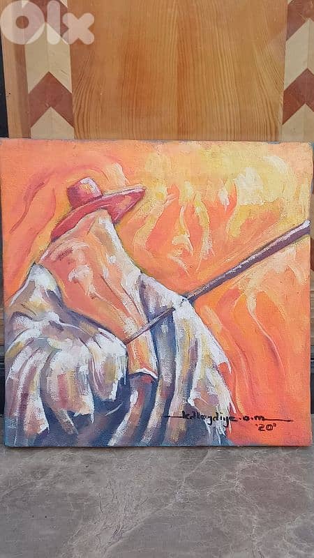 لوحات رسم زيتي 3