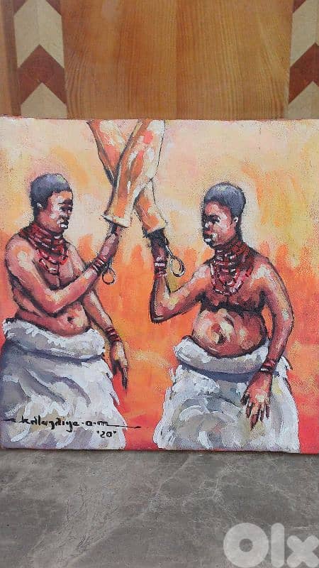 لوحات رسم زيتي 5